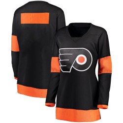 Women's Fanatics Branded Philadelphia Flyers Blank ＃ Alternate Jersey - Black Breakaway