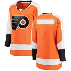 Women's Fanatics Branded Philadelphia Flyers Blank ＃ Home Jersey - Orange Breakaway
