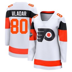 Women's Fanatics Branded Philadelphia Flyers Dan Vladar 2024 Stadium Series Jersey - White Breakaway