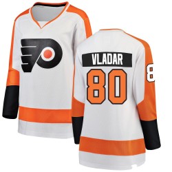 Women's Fanatics Branded Philadelphia Flyers Dan Vladar Away Jersey - White Breakaway