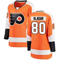 Women's Fanatics Branded Philadelphia Flyers Dan Vladar Home Jersey - Orange Breakaway