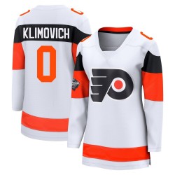 Women's Fanatics Branded Philadelphia Flyers Danila Klimovich 2024 Stadium Series Jersey - White Breakaway