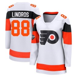 Women's Fanatics Branded Philadelphia Flyers Eric Lindros 2024 Stadium Series Jersey - White Breakaway