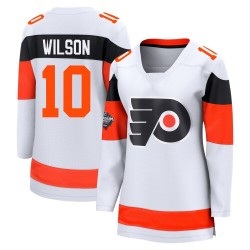 Women's Fanatics Branded Philadelphia Flyers Garrett Wilson 2024 Stadium Series Jersey - White Breakaway