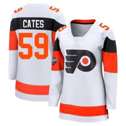 Women's Fanatics Branded Philadelphia Flyers Jackson Cates 2024 Stadium Series Jersey - White Breakaway