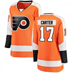 Women's Fanatics Branded Philadelphia Flyers Jeff Carter Home Jersey - Orange Breakaway