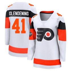 Women's Fanatics Branded Philadelphia Flyers Luke Glendening 2024 Stadium Series Jersey - White Breakaway