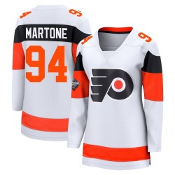 Women's Fanatics Branded Philadelphia Flyers Porter Martone 2024 Stadium Series Jersey - White Breakaway