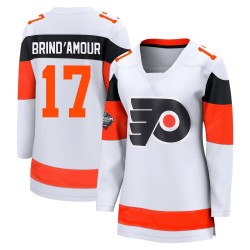 Women's Fanatics Branded Philadelphia Flyers Rod Brind'Amour 2024 Stadium Series Jersey - White Breakaway