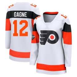 Women's Fanatics Branded Philadelphia Flyers Simon Gagne 2024 Stadium Series Jersey - White Breakaway
