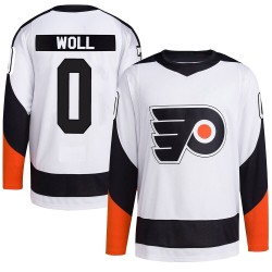 Youth Adidas Philadelphia Flyers Joseph Woll Reverse Retro 2.0 Jersey - White Authentic