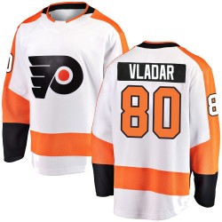 Youth Fanatics Branded Philadelphia Flyers Dan Vladar Away Jersey - White Breakaway