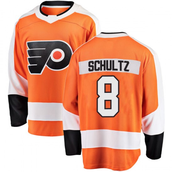 Youth Fanatics Branded Philadelphia Flyers Dave Schultz Home Jersey - Orange Breakaway