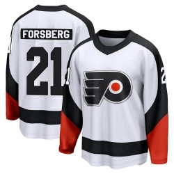 Youth Fanatics Branded Philadelphia Flyers Peter Forsberg Special Edition 2.0 Jersey - White Breakaway