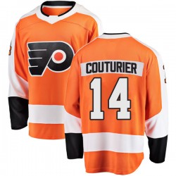 Youth Fanatics Branded Philadelphia Flyers Sean Couturier Home Jersey - Orange Breakaway