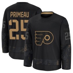 Youth Fanatics Philadelphia Flyers Keith Primeau 2024 Military Appreciation Practice Jersey - Black Premium