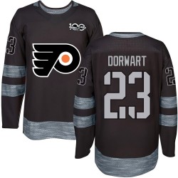 Youth Philadelphia Flyers Karsen Dorwart 1917-2017 100th Anniversary Jersey - Black Authentic