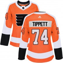 Women's Adidas Philadelphia Flyers Owen Tippett Home Jersey - Orange Authentic
