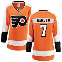 Women's Fanatics Branded Philadelphia Flyers Bill Barber Home Jersey - Orange Breakaway
