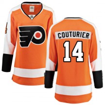 Women's Fanatics Branded Philadelphia Flyers Sean Couturier Home Jersey - Orange Breakaway