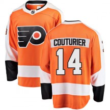 Fanatics Branded Philadelphia Flyers Sean Couturier Home Jersey - Orange Breakaway