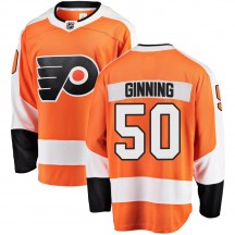 Fanatics Branded Philadelphia Flyers Adam Ginning Home Jersey - Orange Breakaway