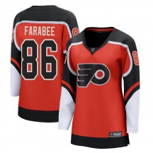 Women's Fanatics Branded Philadelphia Flyers Joel Farabee 2020/21 Special Edition Jersey - Orange Breakaway