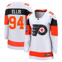 Women's Fanatics Branded Philadelphia Flyers Ryan Ellis 2024 Stadium Series Jersey - White Breakaway