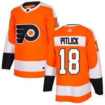 Adidas Philadelphia Flyers Tyler Pitlick Home Jersey - Orange Authentic