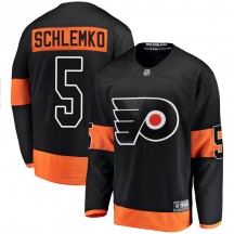Youth Fanatics Branded Philadelphia Flyers David Schlemko Alternate Jersey - Black Breakaway
