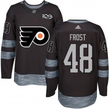 Philadelphia Flyers Morgan Frost 1917-2017 100th Anniversary Jersey - Black Authentic