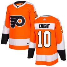 Youth Adidas Philadelphia Flyers Corban Knight Home Jersey - Orange Authentic