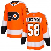 Youth Adidas Philadelphia Flyers Tanner Laczynski Home Jersey - Orange Authentic