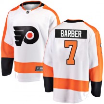 Youth Fanatics Branded Philadelphia Flyers Bill Barber Away Jersey - White Breakaway