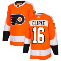 Adidas Philadelphia Flyers Bobby Clarke Jersey - Orange Authentic