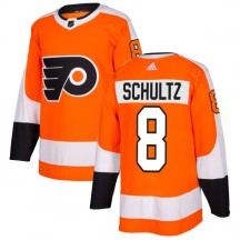 Adidas Philadelphia Flyers Dave Schultz Jersey - Orange Authentic