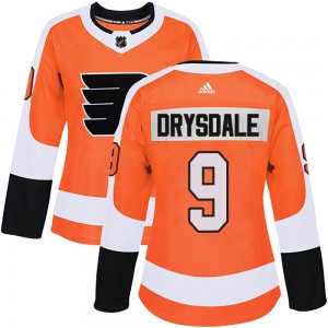 Women's Adidas Philadelphia Flyers Jamie Drysdale Home Jersey - Orange Authentic