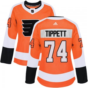 Women's Adidas Philadelphia Flyers Owen Tippett Home Jersey - Orange Authentic
