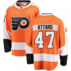 Youth Fanatics Branded Philadelphia Flyers Ronnie Attard Home Jersey - Orange Breakaway
