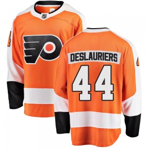 Youth Fanatics Branded Philadelphia Flyers Nicolas Deslauriers Home Jersey - Orange Breakaway