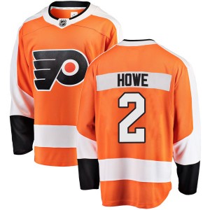 Youth Fanatics Branded Philadelphia Flyers Mark Howe Home Jersey - Orange Breakaway