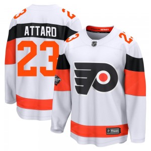 Fanatics Branded Philadelphia Flyers Ronnie Attard 2024 Stadium Series Jersey - White Breakaway