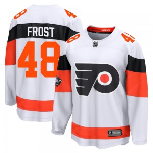 Fanatics Branded Philadelphia Flyers Morgan Frost 2024 Stadium Series Jersey - White Breakaway
