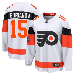 Fanatics Branded Philadelphia Flyers Denis Gurianov 2024 Stadium Series Jersey - White Breakaway