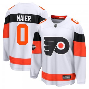 Fanatics Branded Philadelphia Flyers Nolan Maier 2024 Stadium Series Jersey - White Breakaway