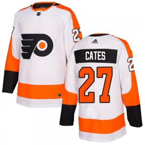 Youth Adidas Philadelphia Flyers Noah Cates Jersey - White Authentic