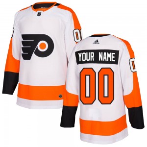 Youth Adidas Philadelphia Flyers Custom Custom Jersey - White Authentic