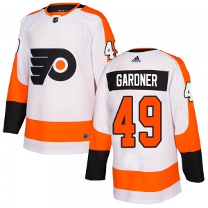 Youth Adidas Philadelphia Flyers Rhett Gardner Jersey - White Authentic