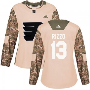 Women's Adidas Philadelphia Flyers Massimo Rizzo Veterans Day Practice Jersey - Camo Authentic