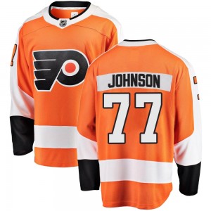 Fanatics Branded Philadelphia Flyers Erik Johnson Home Jersey - Orange Breakaway